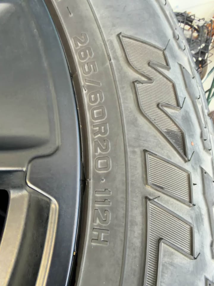 Falken Wildpeak A/T3W Tires on 20" Toyota TRD Wheels in Meridian, ID (photo 3)