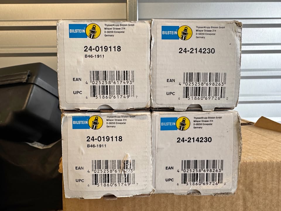 Four (4) Bilstein 1993–2003 Volkswagen EuroVans shock absorbers in Seattle, WA (photo 1) — photo 1
