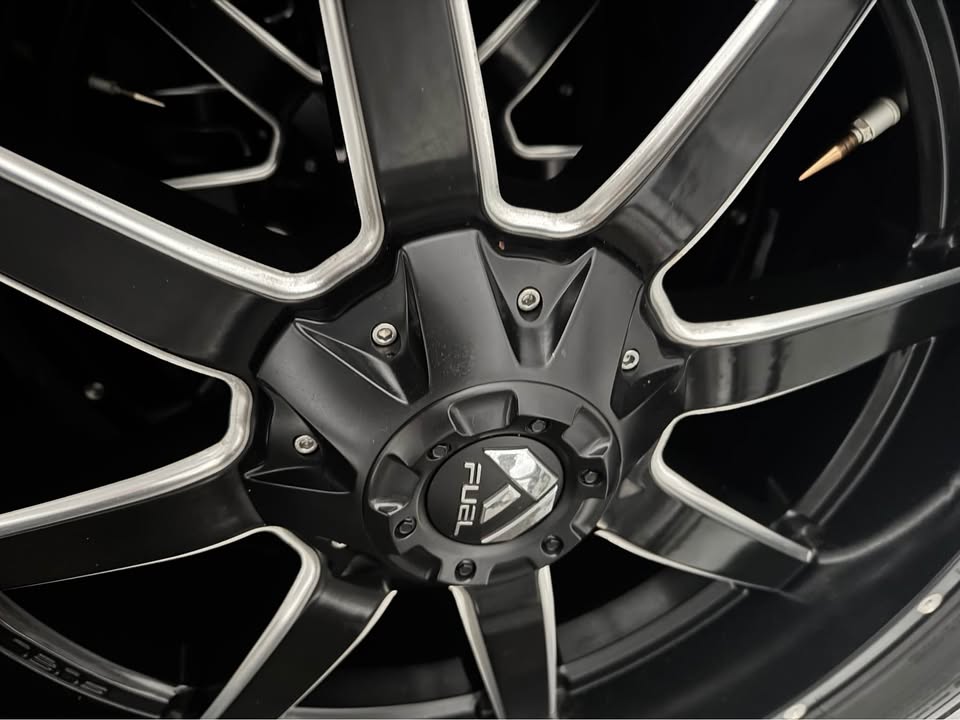 22” Fuel Rims on Nitto Tires, Size in a photo in Browns Mills, NJ (photo 2)