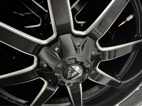 22” Fuel Rims on Nitto Tires, Size in a photo in Browns Mills, NJ (photo 2)