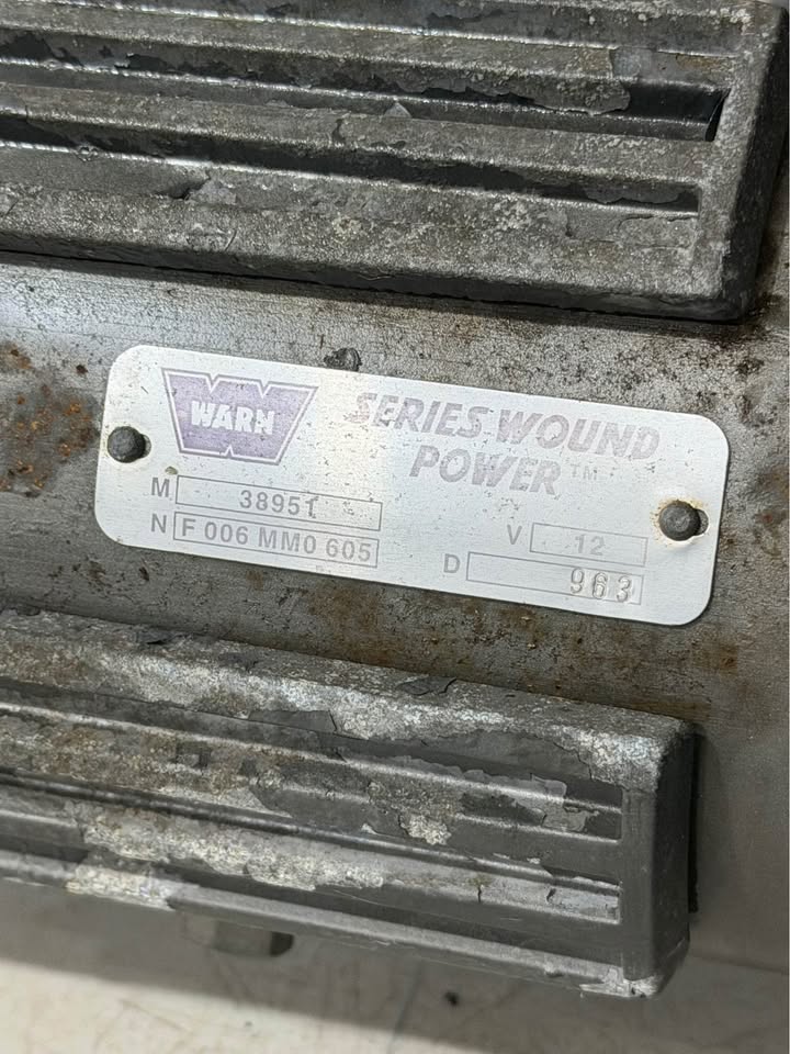 Warn 9,500lb Winch in Petaluma, CA (photo 3) — photo 3
