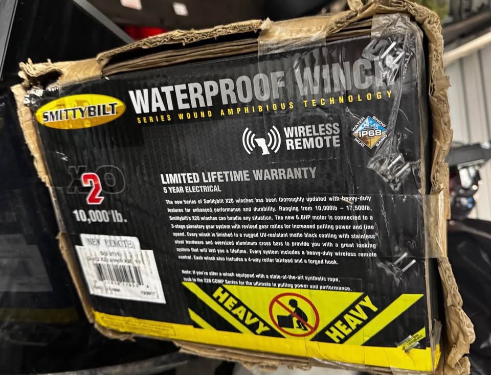 Smittybilt X2O 10k Winch - Wireless Remote - Never Mounted box is sealed in Los Angeles, CA (photo 3) — photo 3