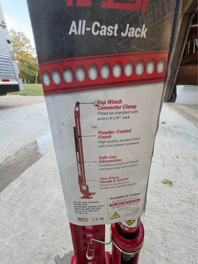 hi-lift jack — photo 3