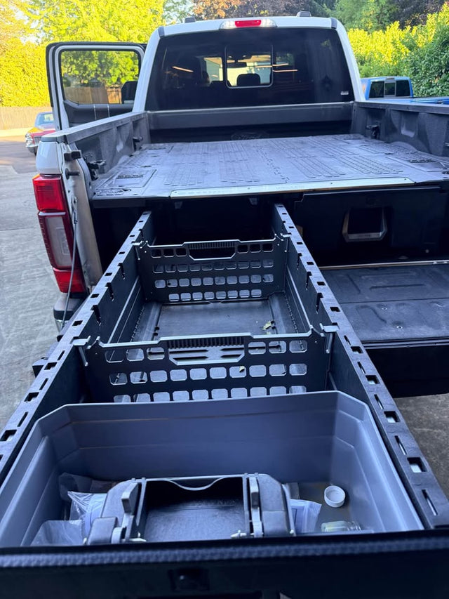 Decked draw system for pick up bed — photo 3