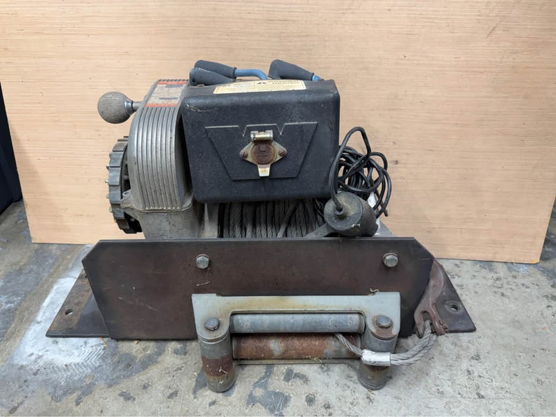 Stock WARN M8274 Winch – Original Paint & Patina in Rancho Cucamonga, CA (photo 3) — photo 3