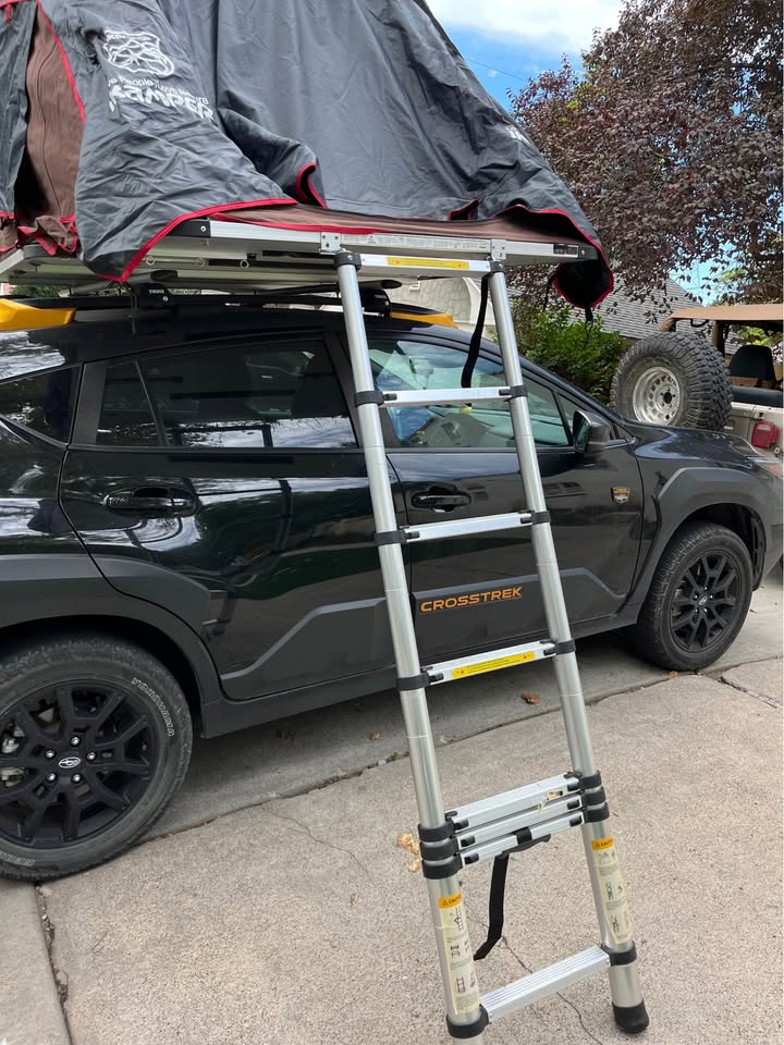 Skycamp Mini Rooftop Tent with THULE crossbars in Park City, UT (photo 3) — photo 3