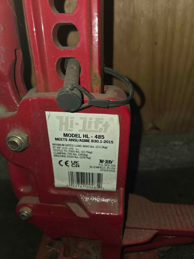 Hi-Lift 48" Cast/Steel Jack (Model HL-485) – 7,000 lb Rated Heavy-Duty Off-Road Jack — photo 3