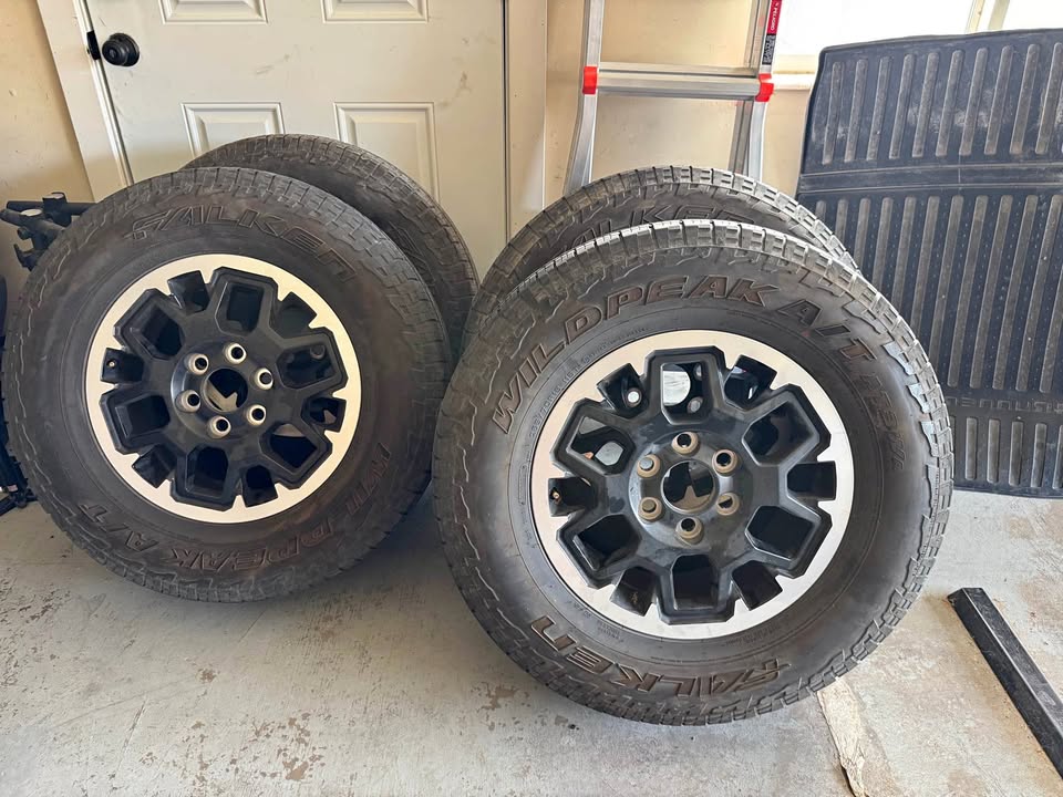 Toyota OEM 18” wheels and Falken Wildpeak At3wa tires in Salt Lake City, UT (photo 1) — photo 1