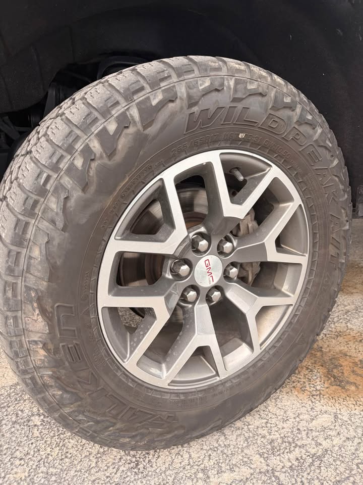 Falken Wildpeak A/T3W 265/65R17 Tires on GMC Wheels in Saratoga Springs, UT (photo 3) — photo 3