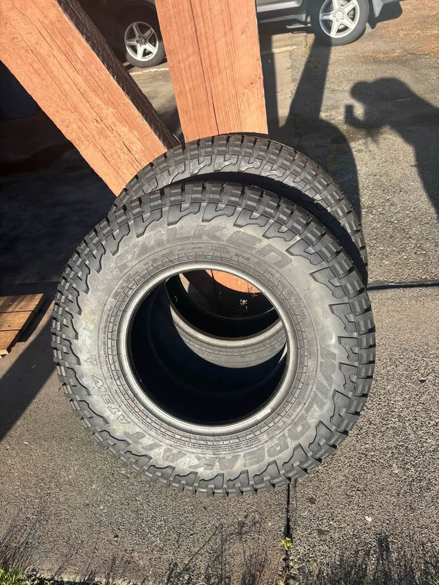 Set of 2 Falken Wildpeak tires- Never Installed — photo 3