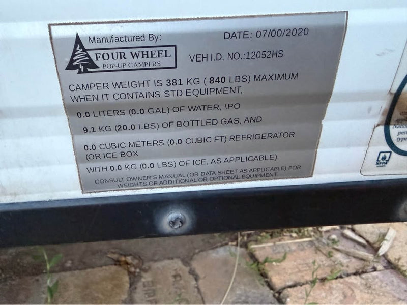 Four wheel pop-up truck camper Hawk 2021 in Salt Lake City, UT (photo 8) — photo 8
