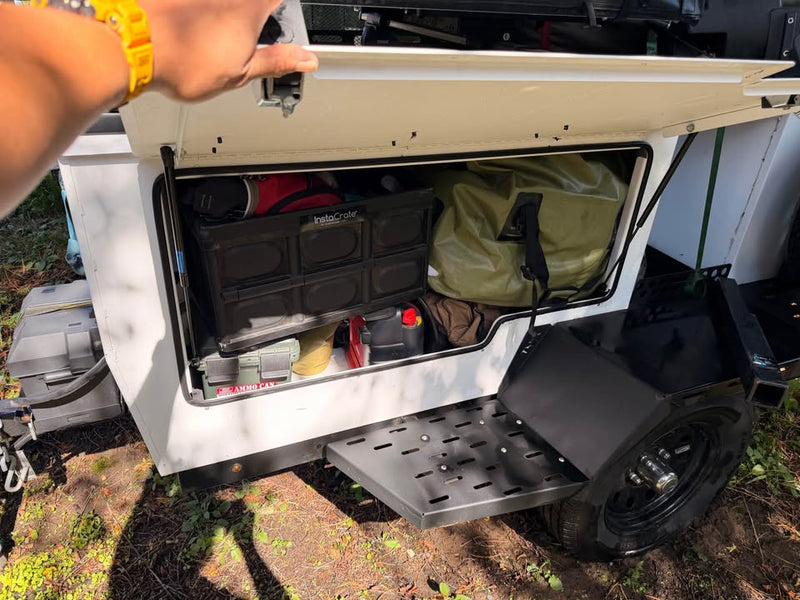 2017 TAXA Outdoors Woolly Bear Camping Trailer with Yakima Rooftop Tent in Seattle, WA (photo 4) — photo 4