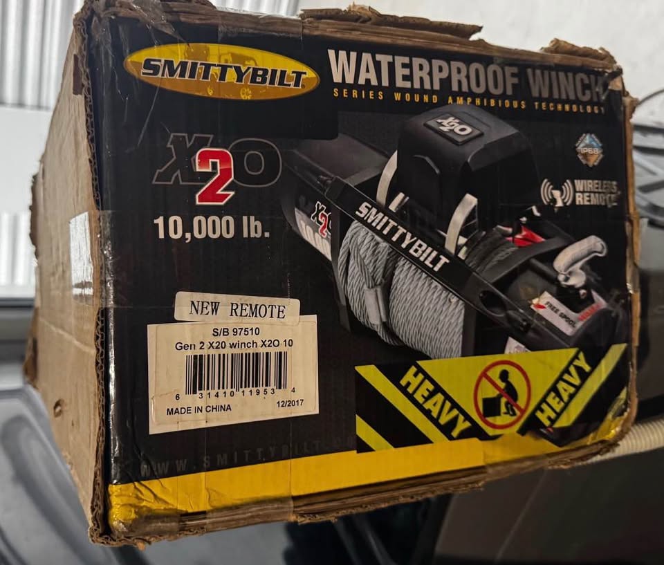 Smittybilt X2O 10k Winch - Wireless Remote - Never Mounted box is sealed in Los Angeles, CA (photo 4) — photo 4