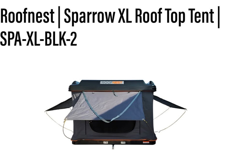Roofnest Sparrow XL Hard Shell Rooftop Tent – Black – Overlanding / Camping in Arvada, CO (photo 4) — photo 4