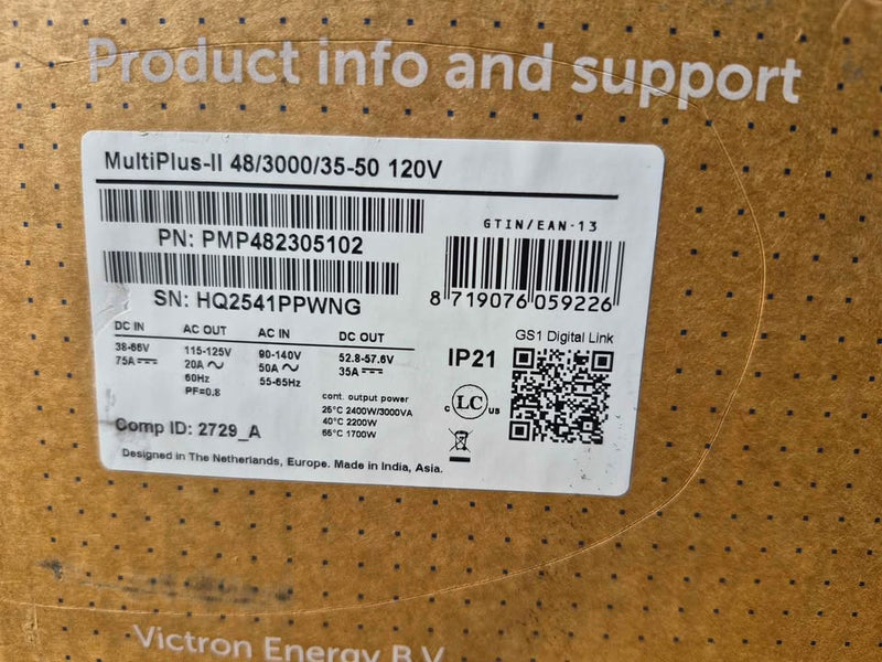 Victron Energy MultiPlus-II 48/3000/35-50 120V Inverter/Charger in Huntington Beach, CA (photo 4) — photo 4