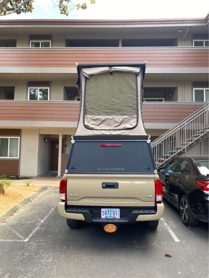 Go Fast Tent Camper - 3rd Gen Tacoma 6ft Bed in San Jose, CA (photo 4) — photo 4