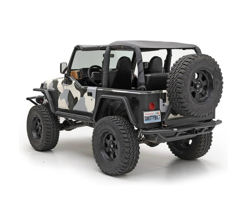 Smittybilt SRC Rear Bumper with Tire Carrier - fits 87-06 TJ/YJ/XJ in Colorado Springs, CO (photo 4) — photo 4