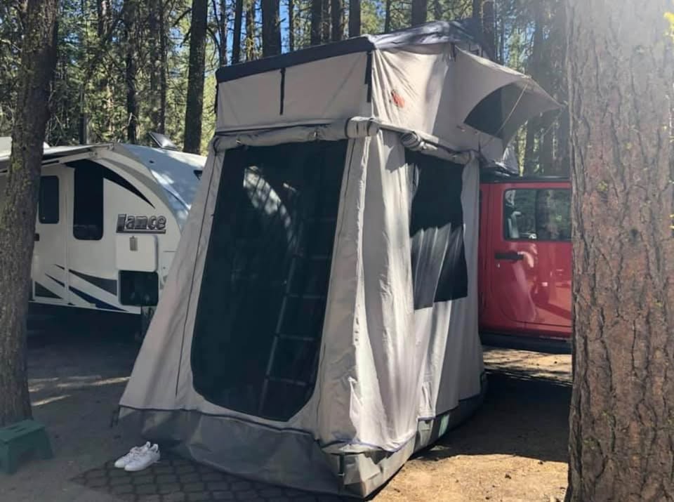 Ruggedized Tepui Autana 4 Rooftop Tent with Fully Enclosed Annex in El Dorado Hills, CA (photo 4) — photo 4