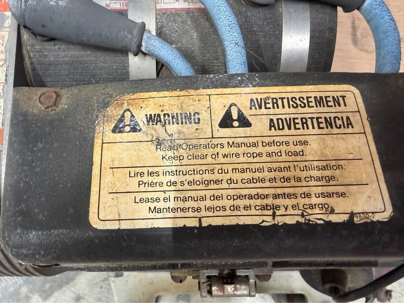 Stock WARN M8274 Winch – Original Paint & Patina in Rancho Cucamonga, CA (photo 4) — photo 4