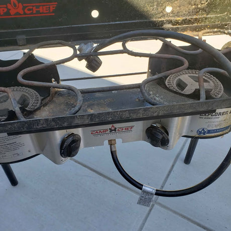 Camp Chef Explorer 2X Two-Burner Stove in Fresno, CA (photo 2)