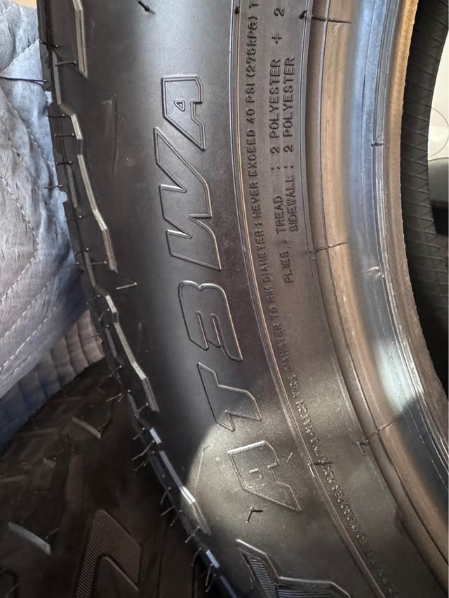 Set of 4 Falken Wildpeak A/T3WA Tires - 265/60R20 — photo 2