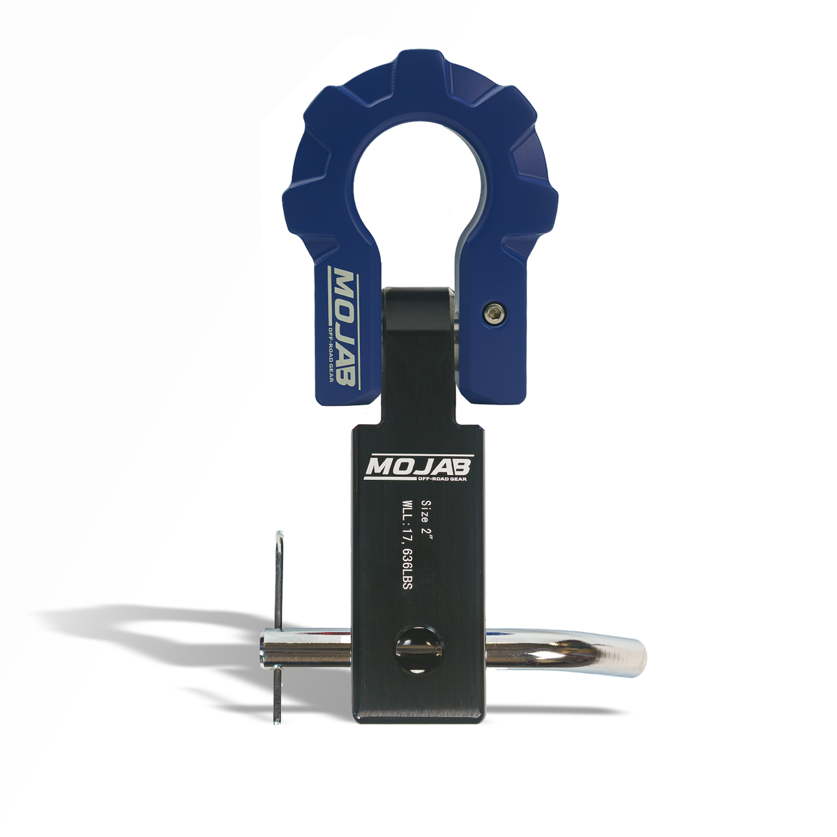 2'' Aluminum Hitch Receiver with Aluminum D-Shackle 9T-Ceramic coated (Lifetime Warranty) — photo 5