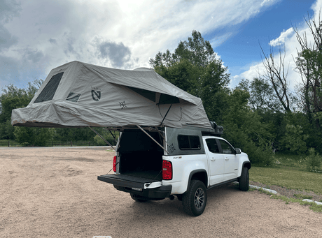 2020 AT Overland Habitat Camper — Rear profile