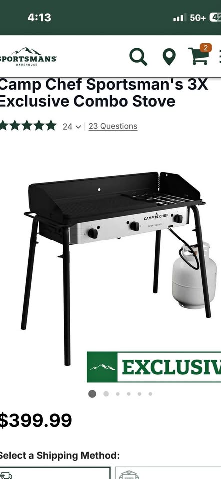 Camp chef grill