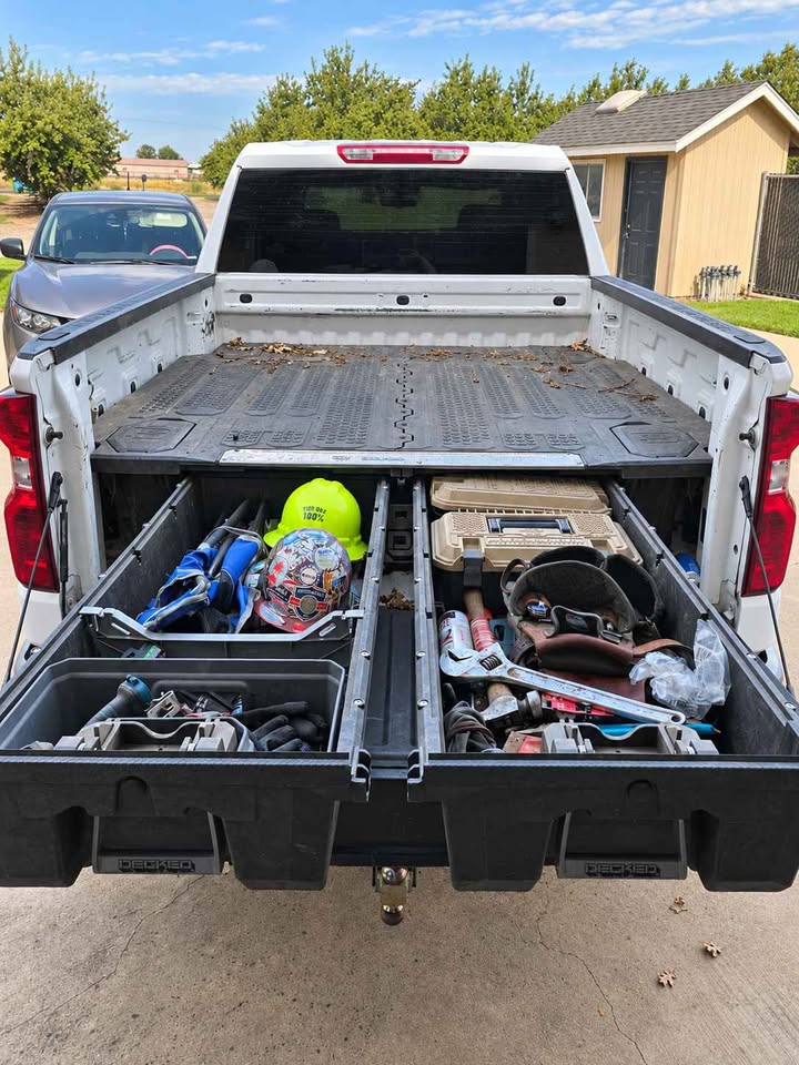 DECKED Drawer System – 2019–2026 Silverado/Sierra 1500 Short Bed + Accessories in Manteca, CA (photo 5) — photo 5