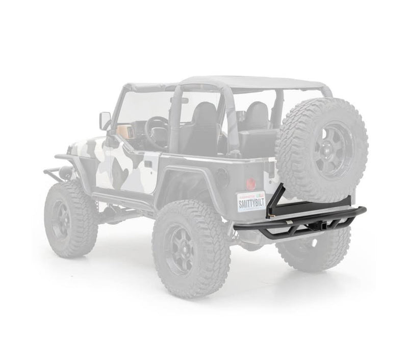 Smittybilt SRC Rear Bumper with Tire Carrier - fits 87-06 TJ/YJ/XJ in Colorado Springs, CO (photo 5) — photo 5