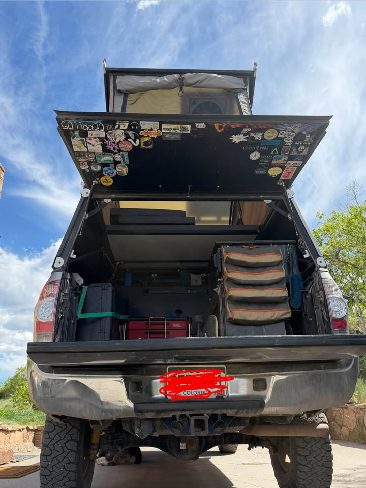 Go Fast Camper V2. FOR SALE. Platform pop-up truck bed camper with upgrades/accessories — photo 9