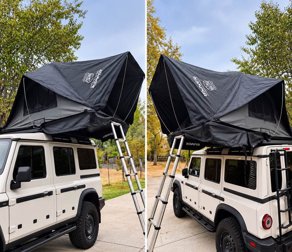 iKamper X-Cover 3.0 Rooftop Tent – Excellent Condition – Sleeps 4 RTT in Auburn, CA (photo 5) — photo 5