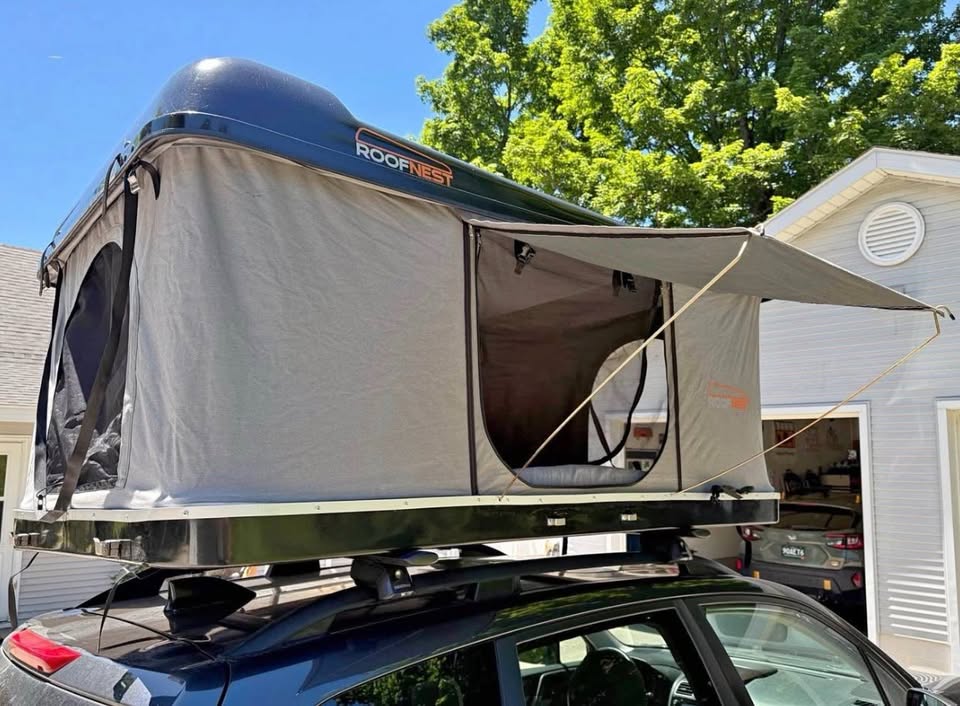 Roofnest Sparrow X Rooftop Tent – Hard Shell – Roof Rack – Like New in Phoenix, AZ (photo 4) — photo 4