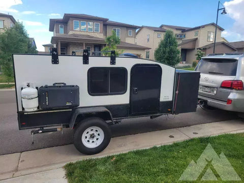 5x10 extreme mid range hiker overland trailer