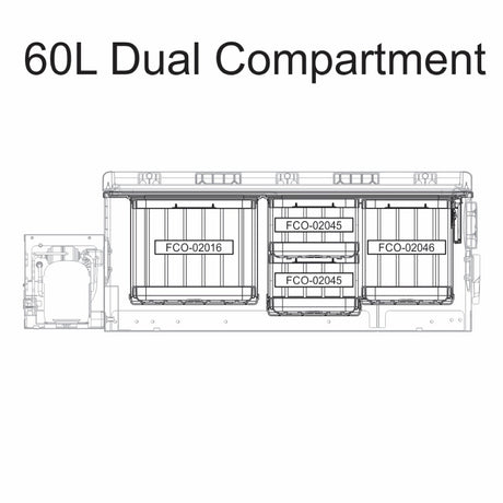 60L Dual-Zone Drawer Refrigerator & Freezer — Equipt Expedition Outfitters (photo 10)