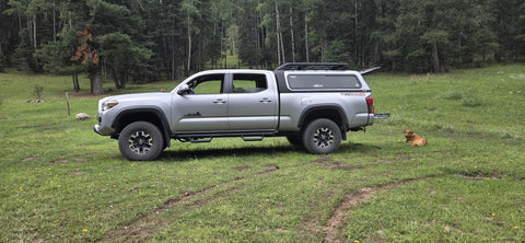 A.R.E. Overland Series Truck Topper with BedSlide – Toyota Tacoma 6' Bed