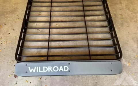 64” wildroad roof basket combo