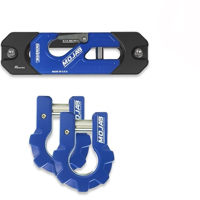 Color Matched Recessed Winch Shackle & Fairlead Kit + 3/4” Extreme Duty Aluminum Shackles (ceramic coated)lifetime warranty — photo 3