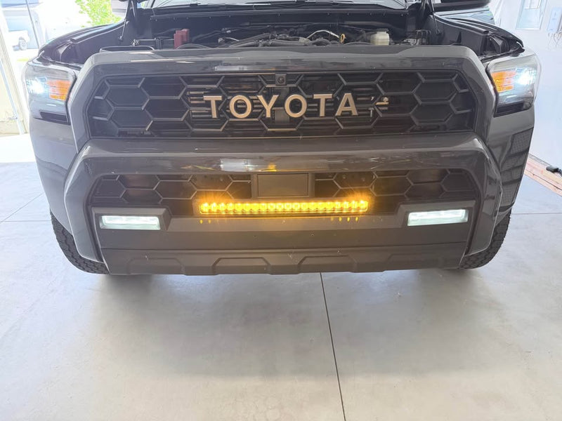 Heretic Studio 20” Amber LED lightbar with Rave Off-road bracket for 2025+ 4Runner in Meridian, ID (photo 2) — photo 2
