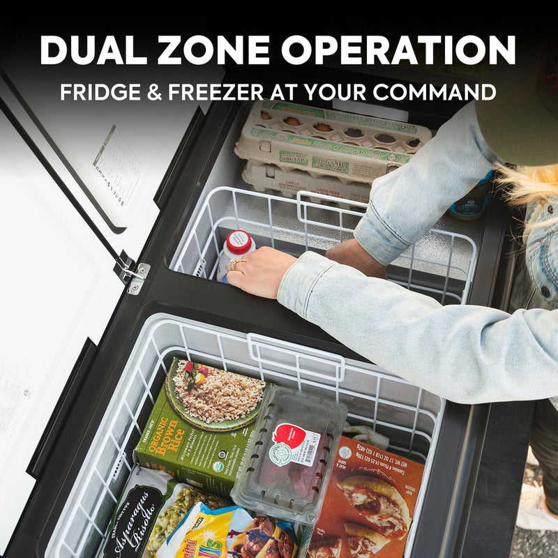 VL90ProD Dual Zone RV 12 volt Fridge Plug in Cooler | ICECO | 90 LT — photo 7