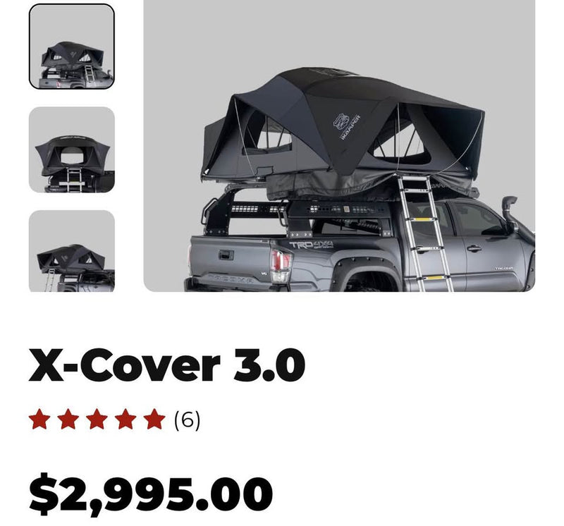 iKamper X-Cover 3.0 Rooftop Tent – Excellent Condition – Sleeps 4 RTT in Auburn, CA (photo 6) — photo 6