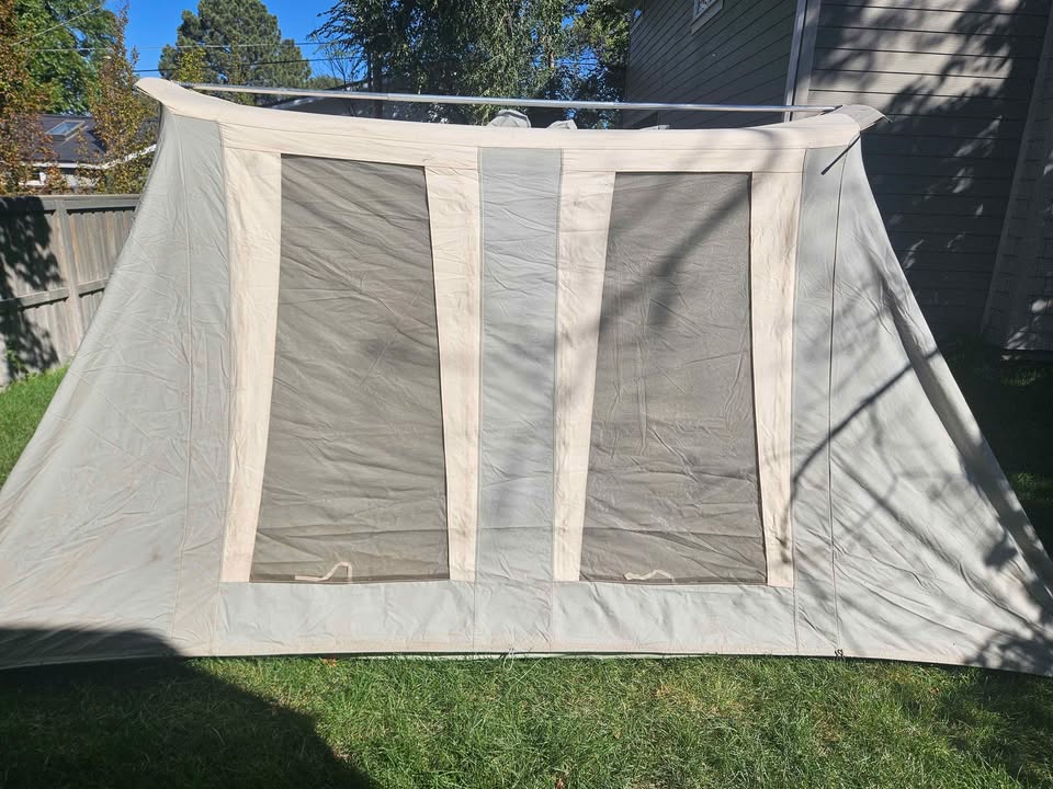 Vintage Springbar Canvas Tent 10x14 - AAA Tent & Awning Salt Lake - Excellent Condition in Salt Lake City, UT (photo 6) — photo 6