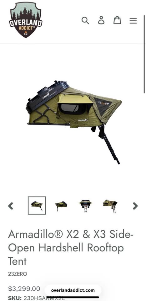 23Zero Armadillo X Rooftop Tent in Centennial, CO (photo 6) — photo 6