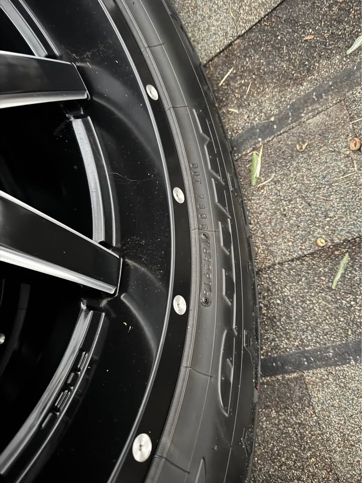 22” Fuel Rims on Nitto Tires, Size in a photo in Browns Mills, NJ (photo 5)