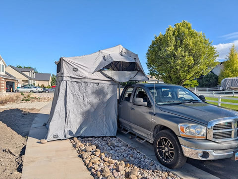 CVT Mt Rainier Rooftop Tent with Annex