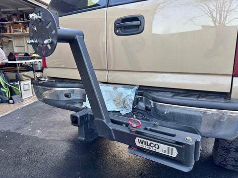 Wilco Hitchgate Switch tire carrier
