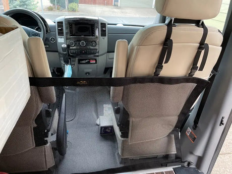 Sprinter Van Mesh Dog Barrier — Overland Gear Guy