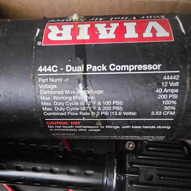 Smittybilt and Viair 444C Dual Pack Air Compressor — photo 3