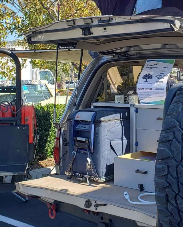 100 Series Land Cruiser - Rear Storage - Fridge Slide - Overland Kit — photo 2
