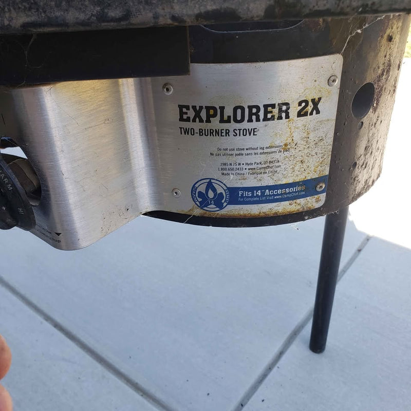 Camp Chef Explorer 2X Two-Burner Stove in Fresno, CA (photo 3) — photo 3